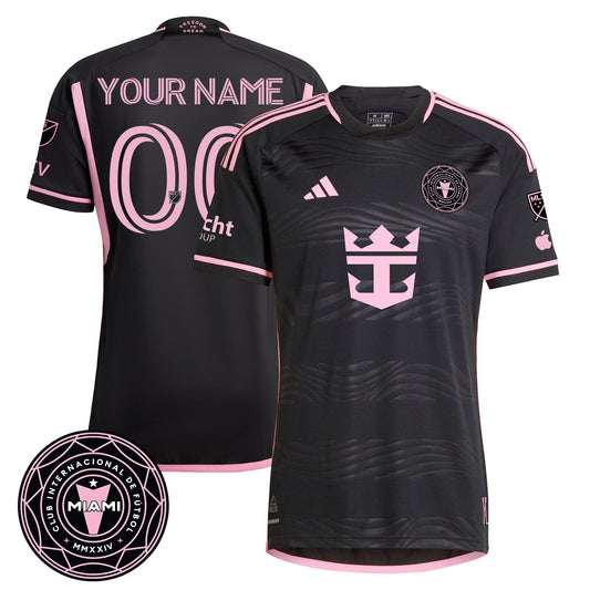 Men’s Inter Miami Aqua 2024 Limited Jersey / Custom Name & Gender