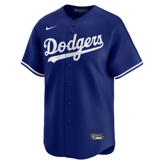 Los Angeles Dodgers Nike MLB Limited Alternate Jersey Blue/Customized