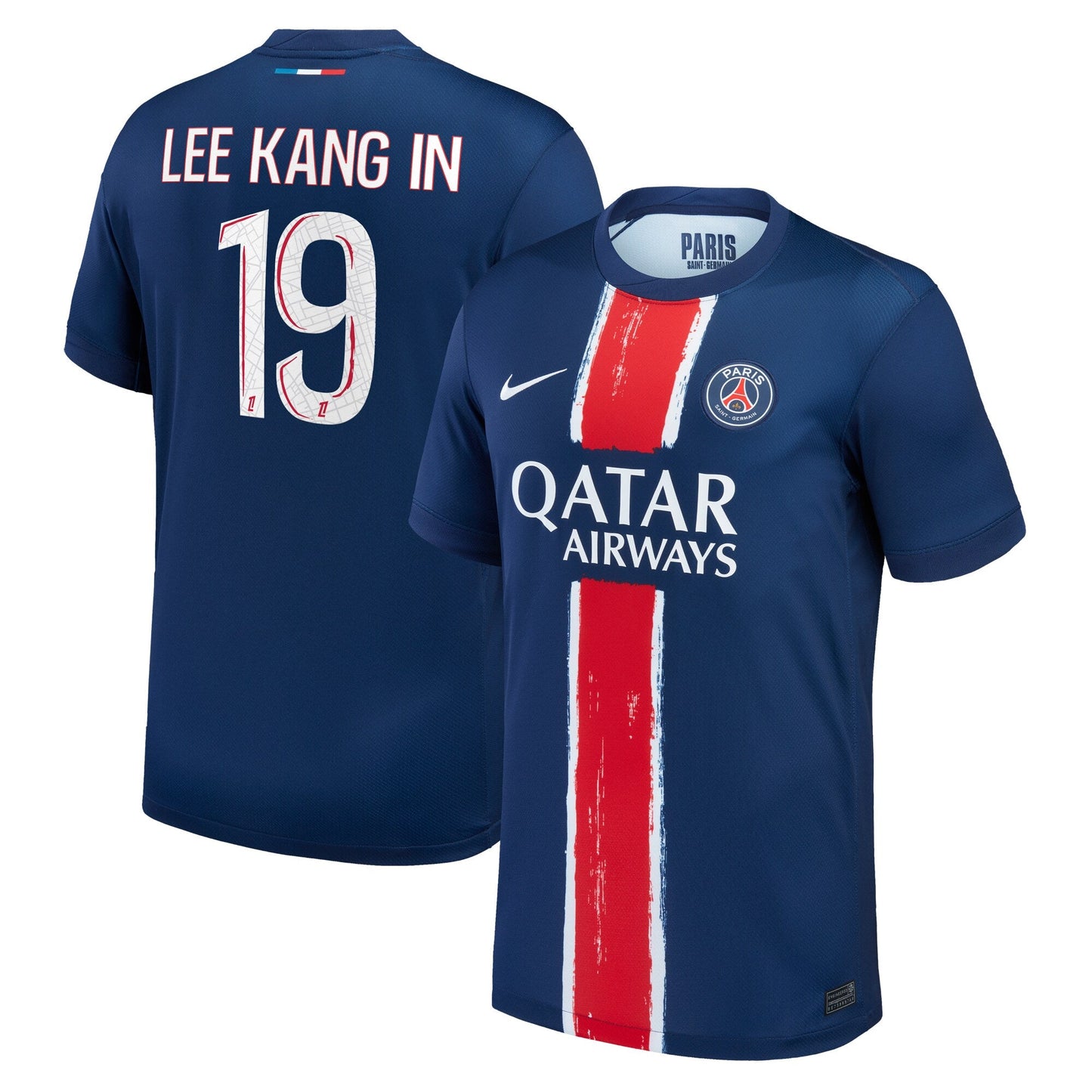 Lee Kang Paris Saint-Germain Jordan Brand 2024/25 Third Replica Player Jersey/Customized Name Gender