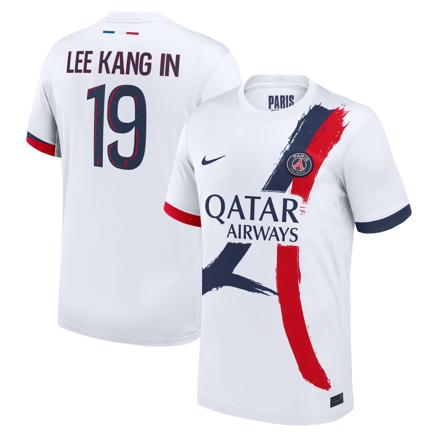Lee Kang Paris Saint-Germain Jordan Brand 2024/25 Third Replica Player Jersey / Customized Name Gender