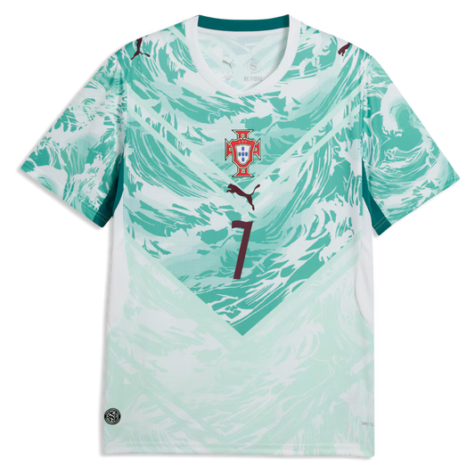 Portugal PUMA Away Shirt 2026 Lagoon Green