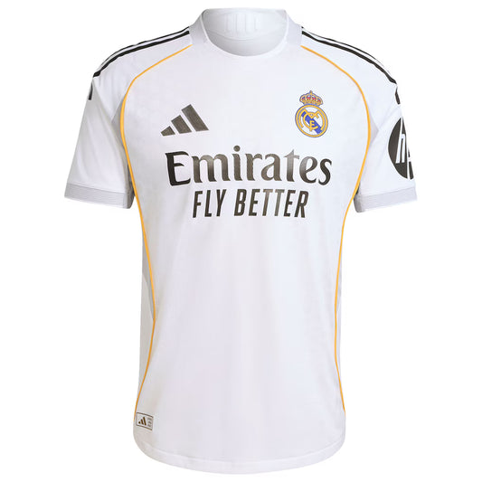 Real Madrid Adidas Home Shirt 2025-26 White