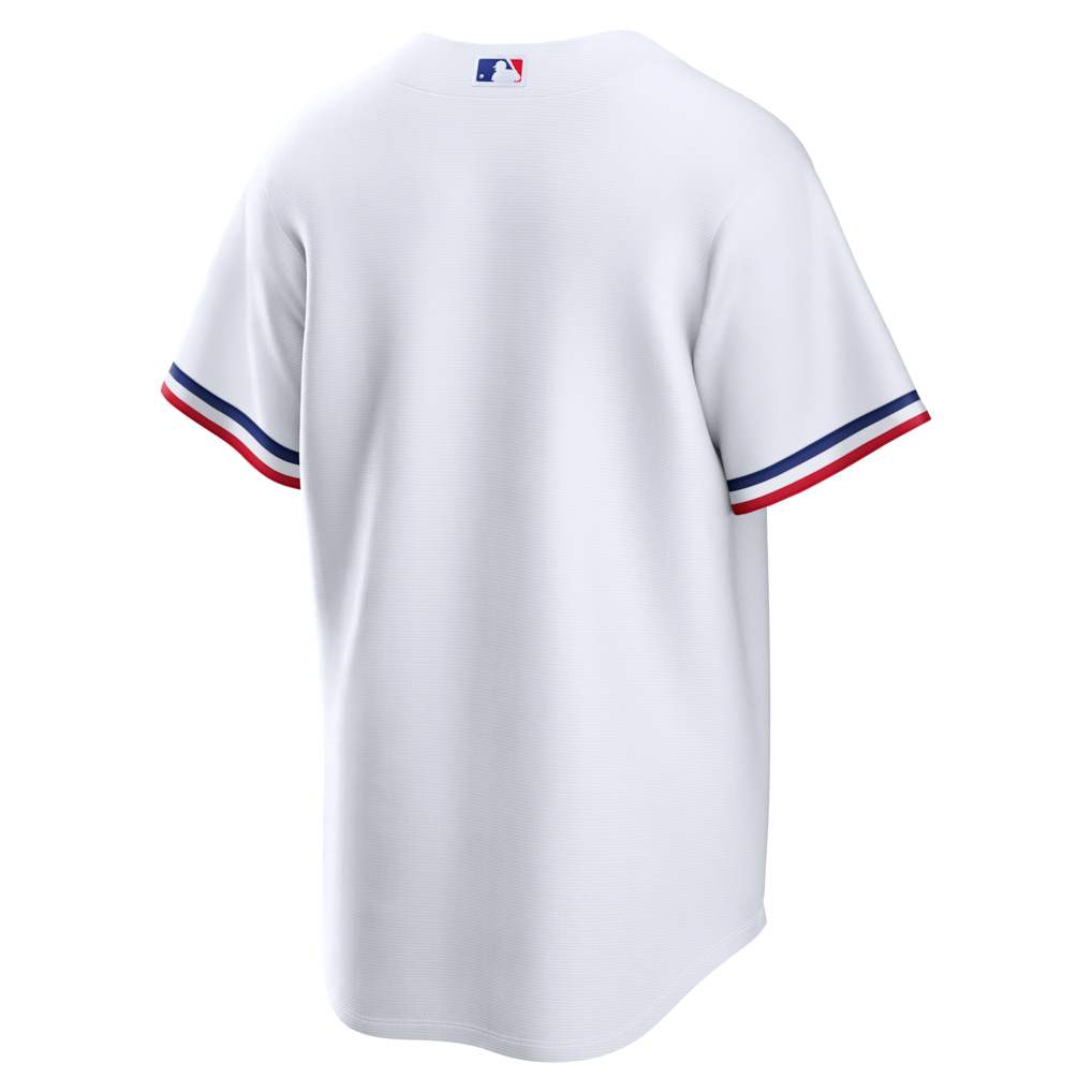 Texas Rangers Nike Official Replica Home Jersey - Mens White