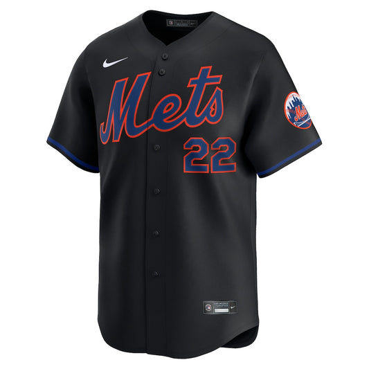 Juan Soto New York Mets Nike Alternate Limited Jersey - Black