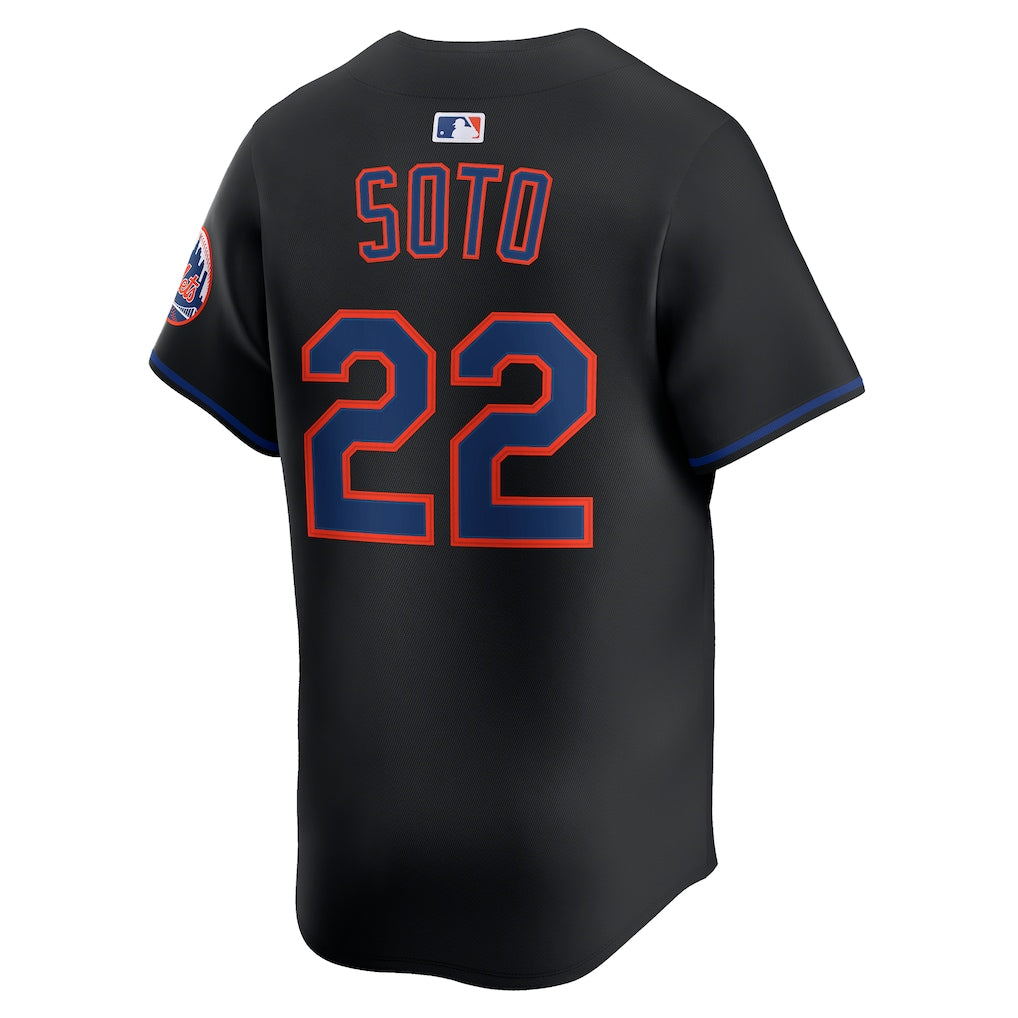 Juan Soto New York Mets Nike Alternate Limited Jersey - Black