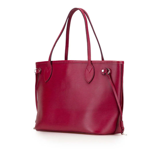 Louis Vuitton Epi Neverfull PM Tote Bag Fuchsia