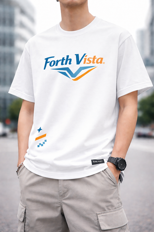 Forth Vista Signature Tee – White