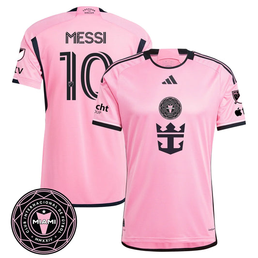 Men’s Inter Miami Aqua 2024 Limited Jersey/Custom Name & Gender