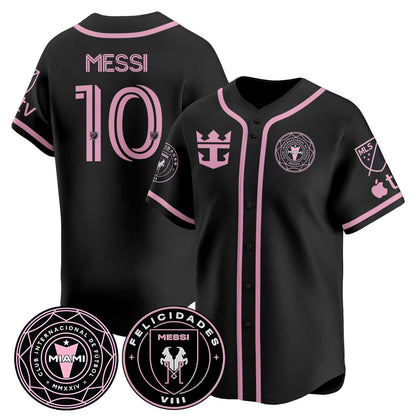 Men’s Inter Miami Supporters’ Shield Champions Baseball Jersey/Custom Name Gender