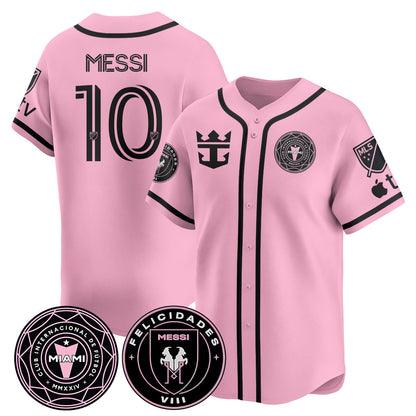 Men’s Inter Miami Supporters’ Shield Champions Baseball Jersey / Custom Name Gender