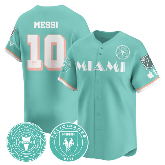 Men’s Inter Miami Supporters’ Shield Champions Baseball Jersey/Custom Name Gender