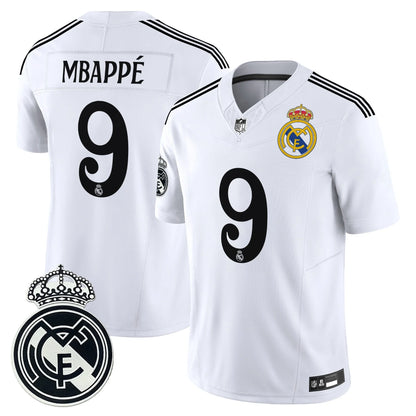 Real Madrid 2025 Soccer x Football Vapor Limited Custom Jersey – All stitched/Custom Name Gender