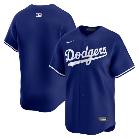 Los Angeles Dodgers Nike MLB Limited Alternate Jersey Blue/Customized