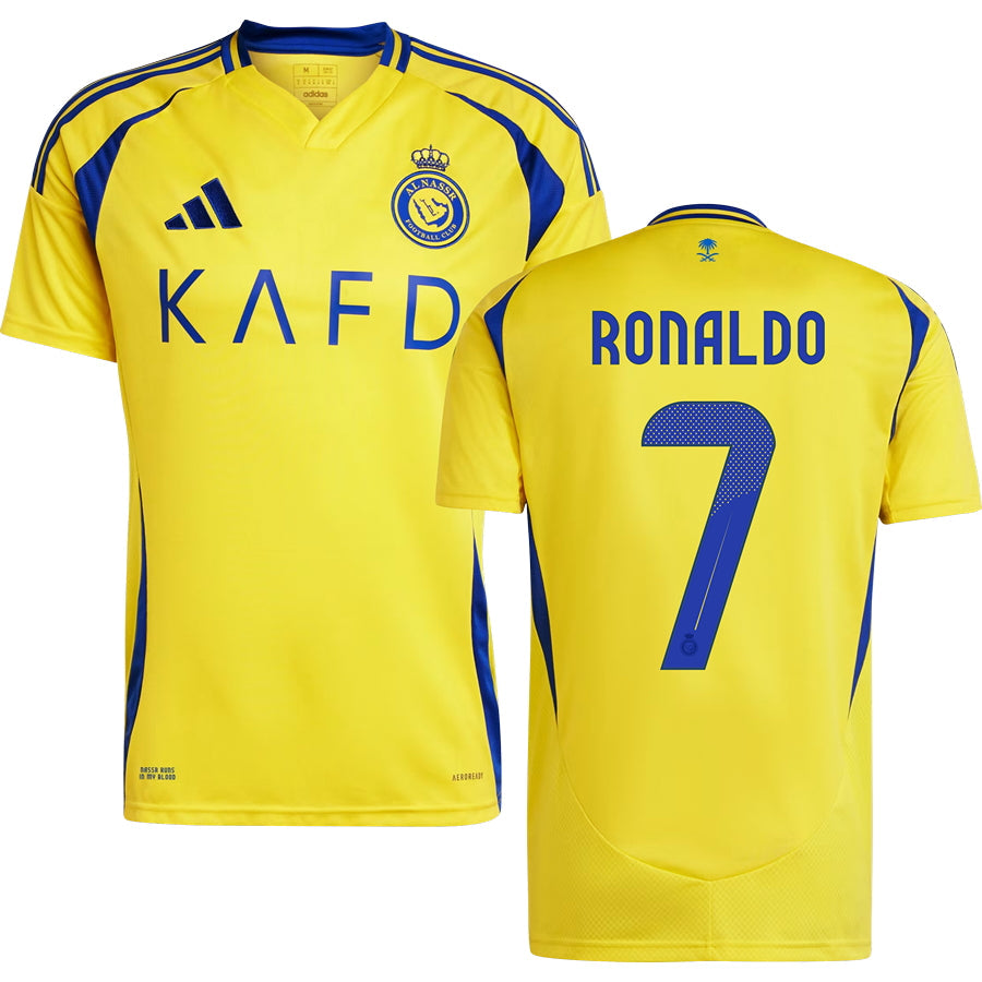 Al Nassr Home Jersey 2024/25 - Customized Name Gender