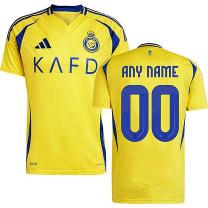 Al Nassr Home Jersey 2024/25 - Customized Name Gender