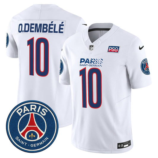 Men’s Paris Saint-Germain 2025 Soccer x Football Vapor Limited Jersey – Stitched/Customized Name Gender