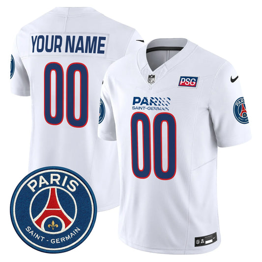 Men’s Paris Saint-Germain 2025 Soccer x Football Vapor Limited Jersey – Stitched/Customized Name Gender
