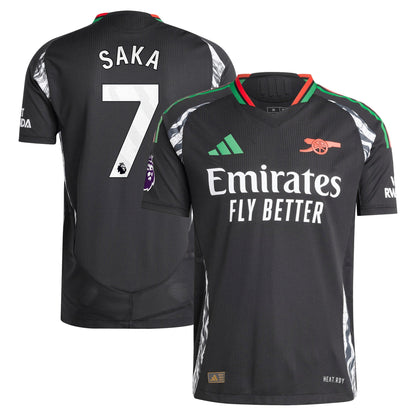 Bukayo Saka Arsenal adidas 2024/25 Away Player Jersey – Customized Gender Name