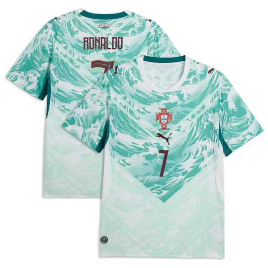 Portugal PUMA Away Shirt 2026 Lagoon Green