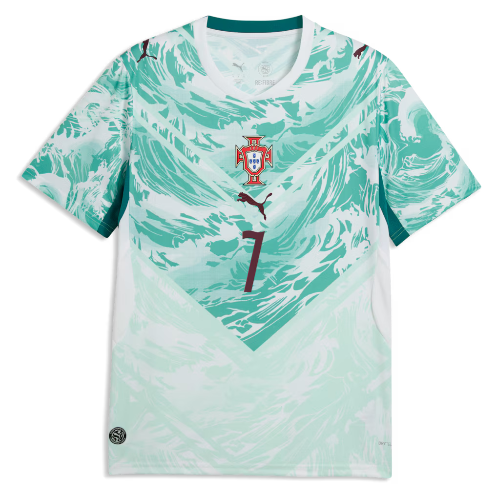 Portugal PUMA Away Shirt 2026 Lagoon Green