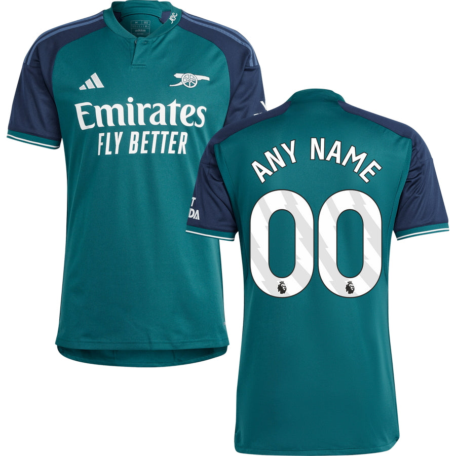 Arsenal Third Jersey Stadium 2023/24 - Customized Name Gender