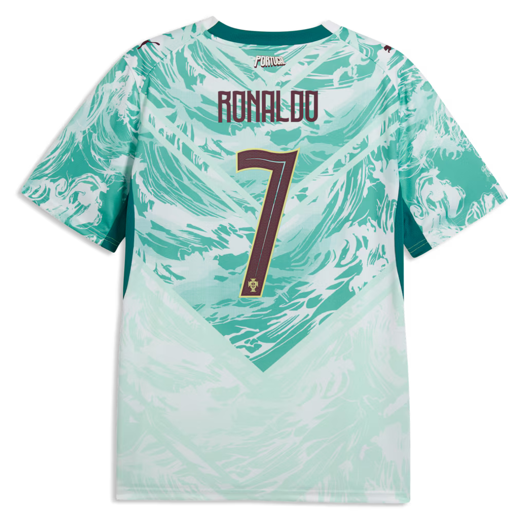 Portugal PUMA Away Shirt 2026 Lagoon Green