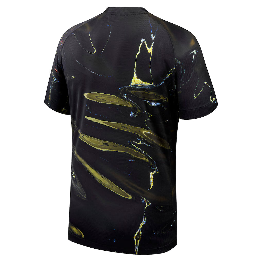 PSG Jordan Night Edition Stadium Shirt 2025-26 Black White
