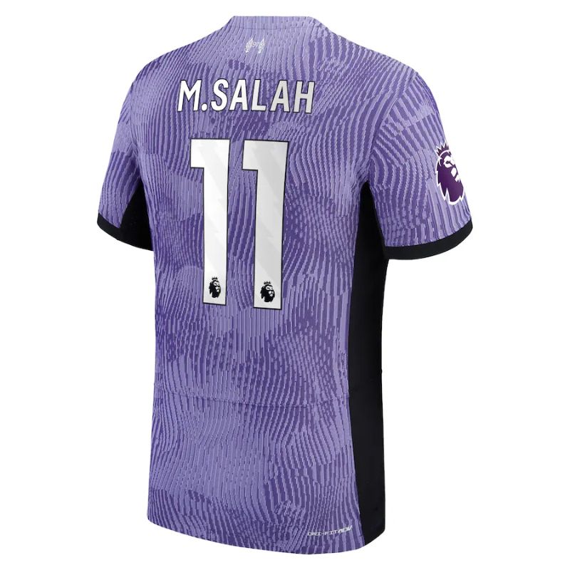 M.Salah Liverpool Third Player Jersey Nike – 2023-24 - Purple/Customized Name Gender