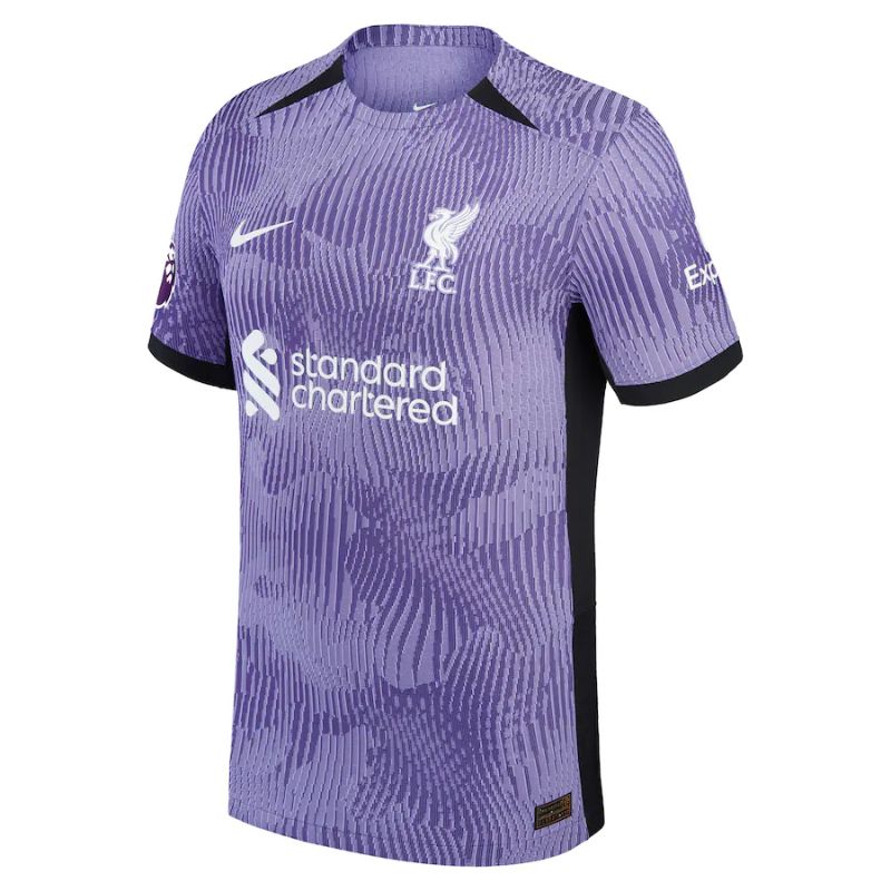 M.Salah Liverpool Third Player Jersey Nike – 2023-24 - Purple/Customized Name Gender