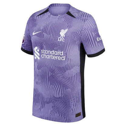 M.Salah Liverpool Third Player Jersey Nike – 2023-24 - Purple/Customized Name Gender