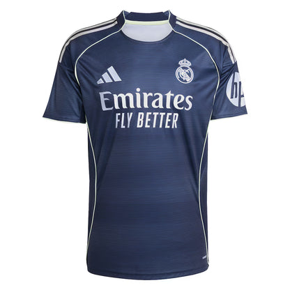 Real Madrid adidas Away Jersey Navy Blue 2025-26