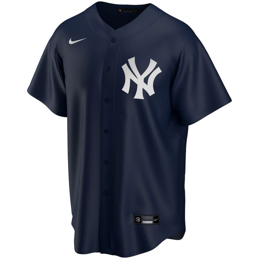New York Yankees Nike Official Replica Alternate Jersey - Mens Navy Blue