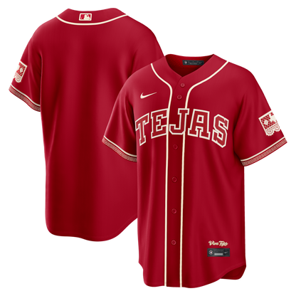 Texas Rangers Nike MLB Limited Jersey City Connect Red