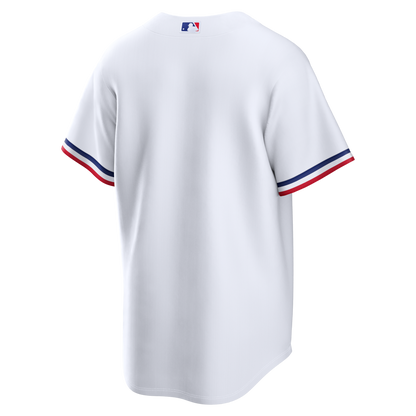 Texas Rangers Nike Official Replica Home Jersey - Mens White