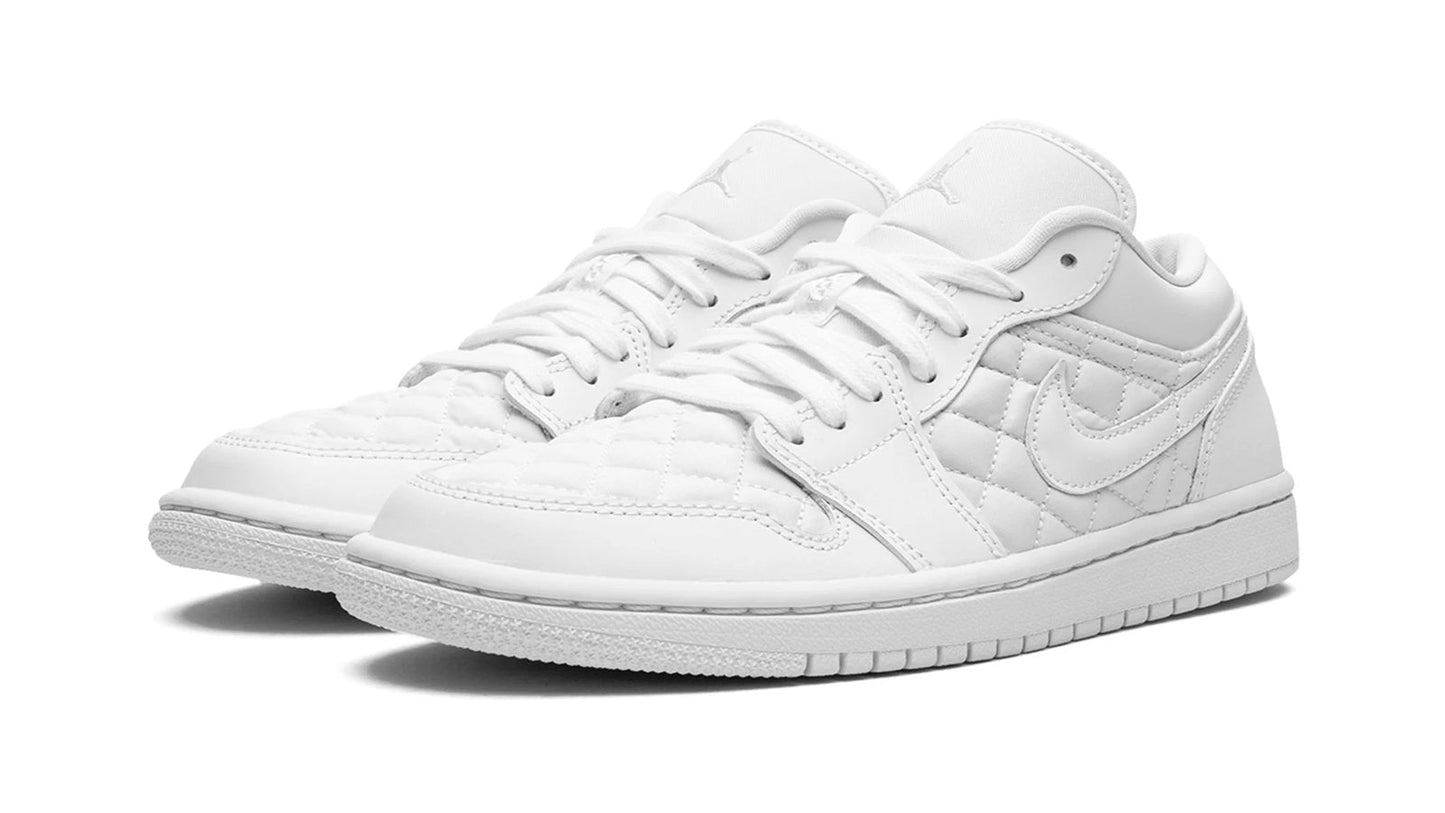 AIR JORDAN 1 LOW QUILTED WMNS "Quilted White"