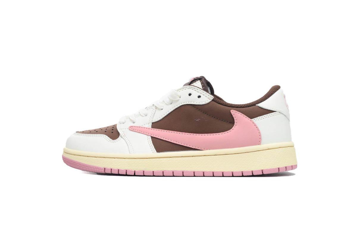 Travis Scott x Air Jordan 1 Low OG SP Dark Pony Pink