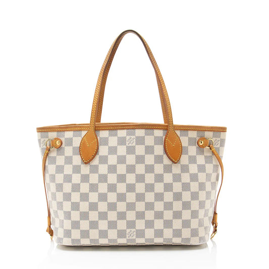 Louis Vuitton Damier Azur Neverfull PM Tote