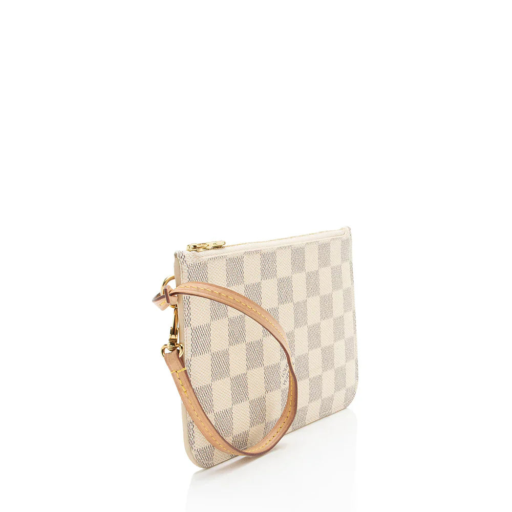 Louis Vuitton Damier Azur Neverfull PM Pochette