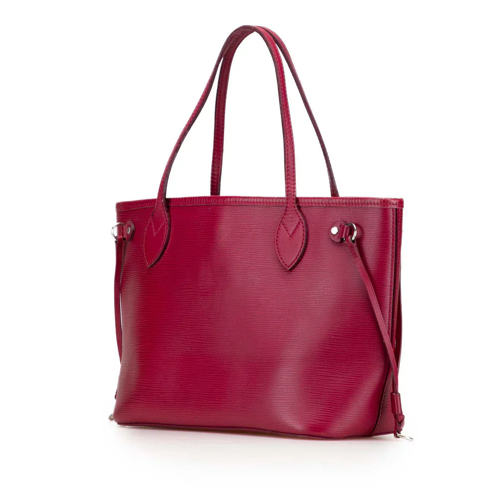 Louis Vuitton Epi Neverfull PM Tote Bag Fuchsia