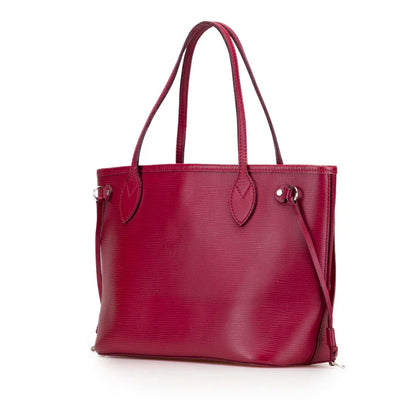 Louis Vuitton Epi Neverfull PM Tote Bag Fuchsia