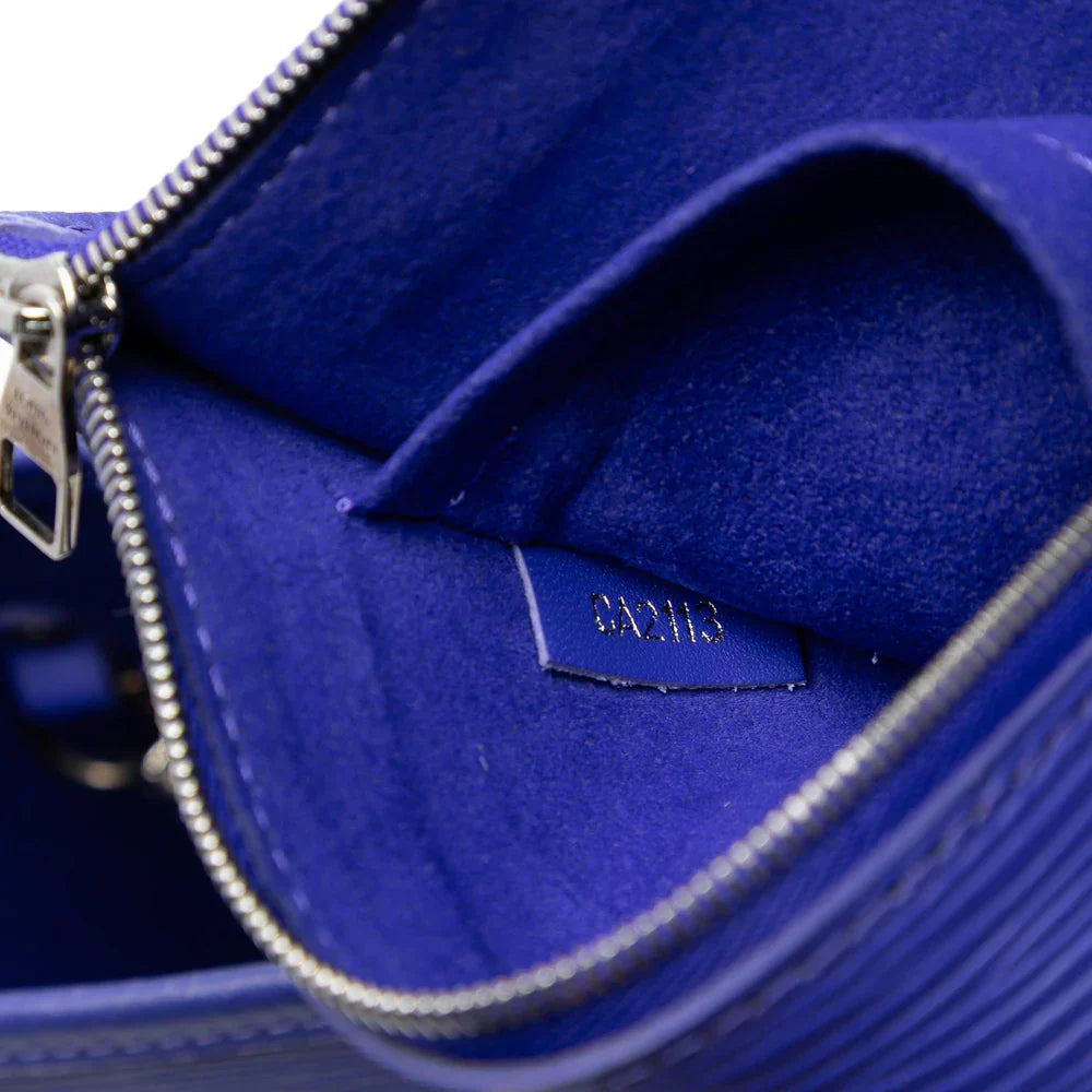 Louis Vuitton Epi Neverfull MM Blue