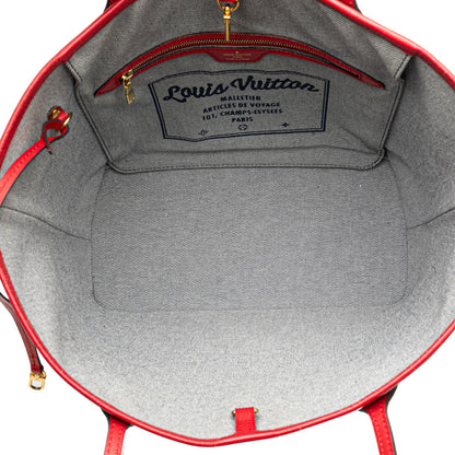 Louis Vuitton Monogram Denim Patchwork Neverfull MM