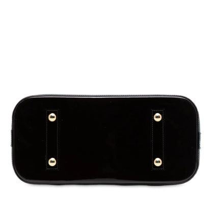 Louis Vuitton Monogram Vernis Alma MM Black
