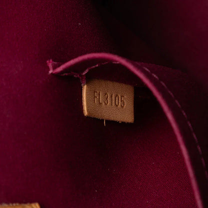 Louis Vuitton Monogram Vernis Alma BB Violet Red