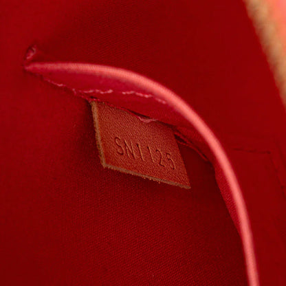 Louis Vuitton Monogram Vernis Alma BB Orange