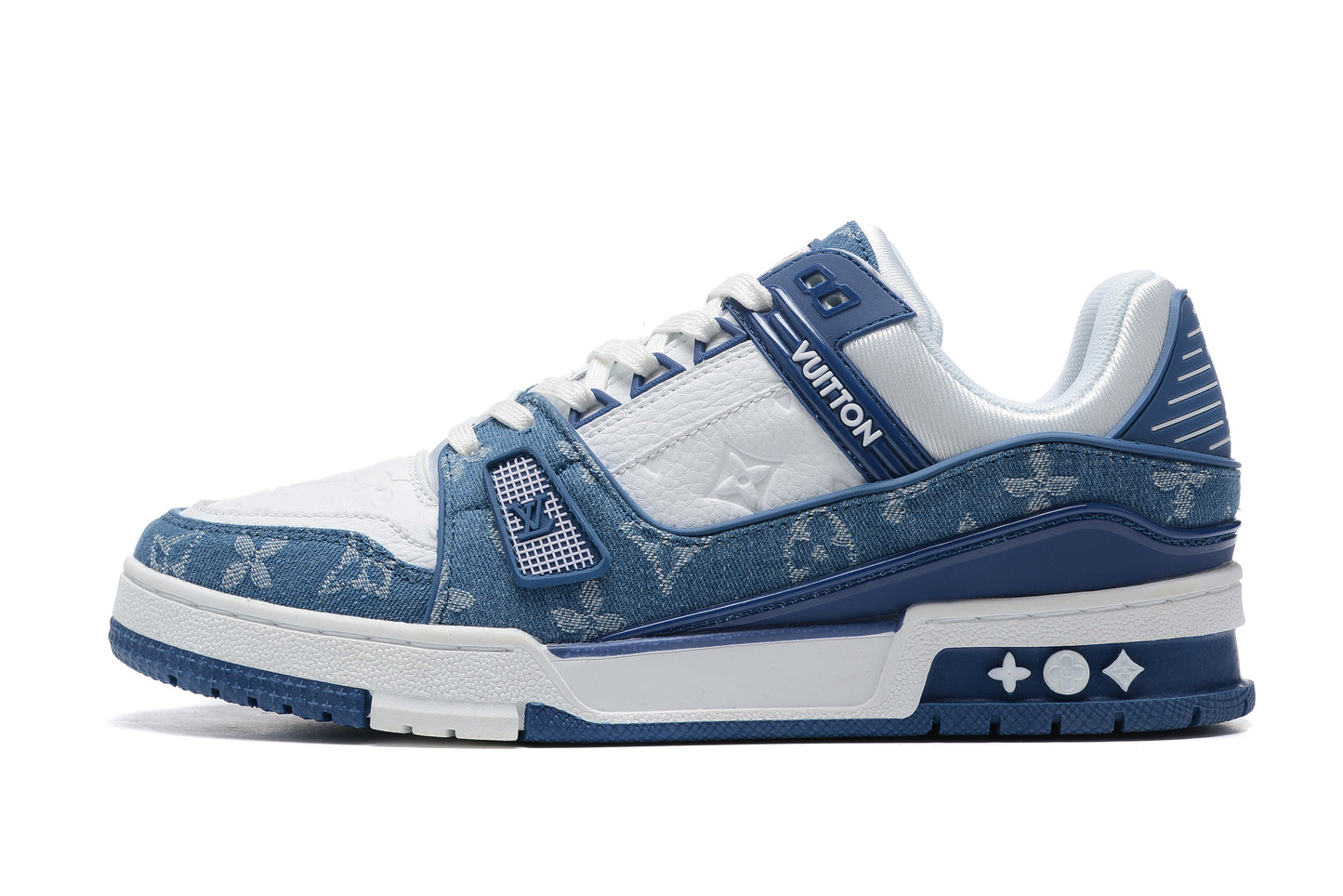 Louis Vuittоп Trainer Low ‘Monogram Denim White Blue’