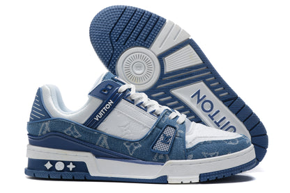 Louis Vuittоп Trainer Low ‘Monogram Denim White Blue’