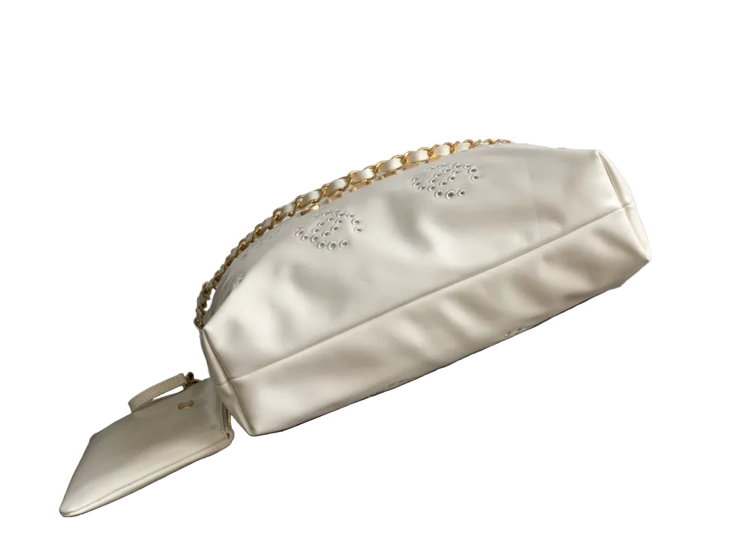 Chanel Zipped coin purse - Grained shiny calfskin & gold-tone