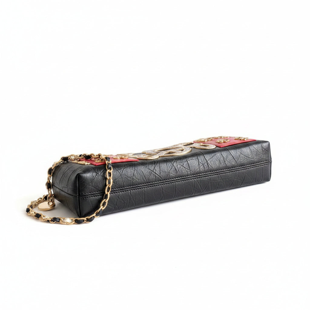 Chanel Paris Moscow Romanov charms bag. Love the purses black