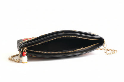 Chanel Paris Moscow Romanov charms bag. Love the purses black